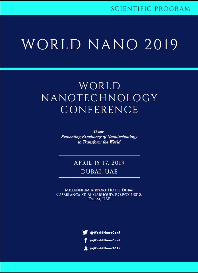 World Nanotechnology Conference | Dubai, UAE Program